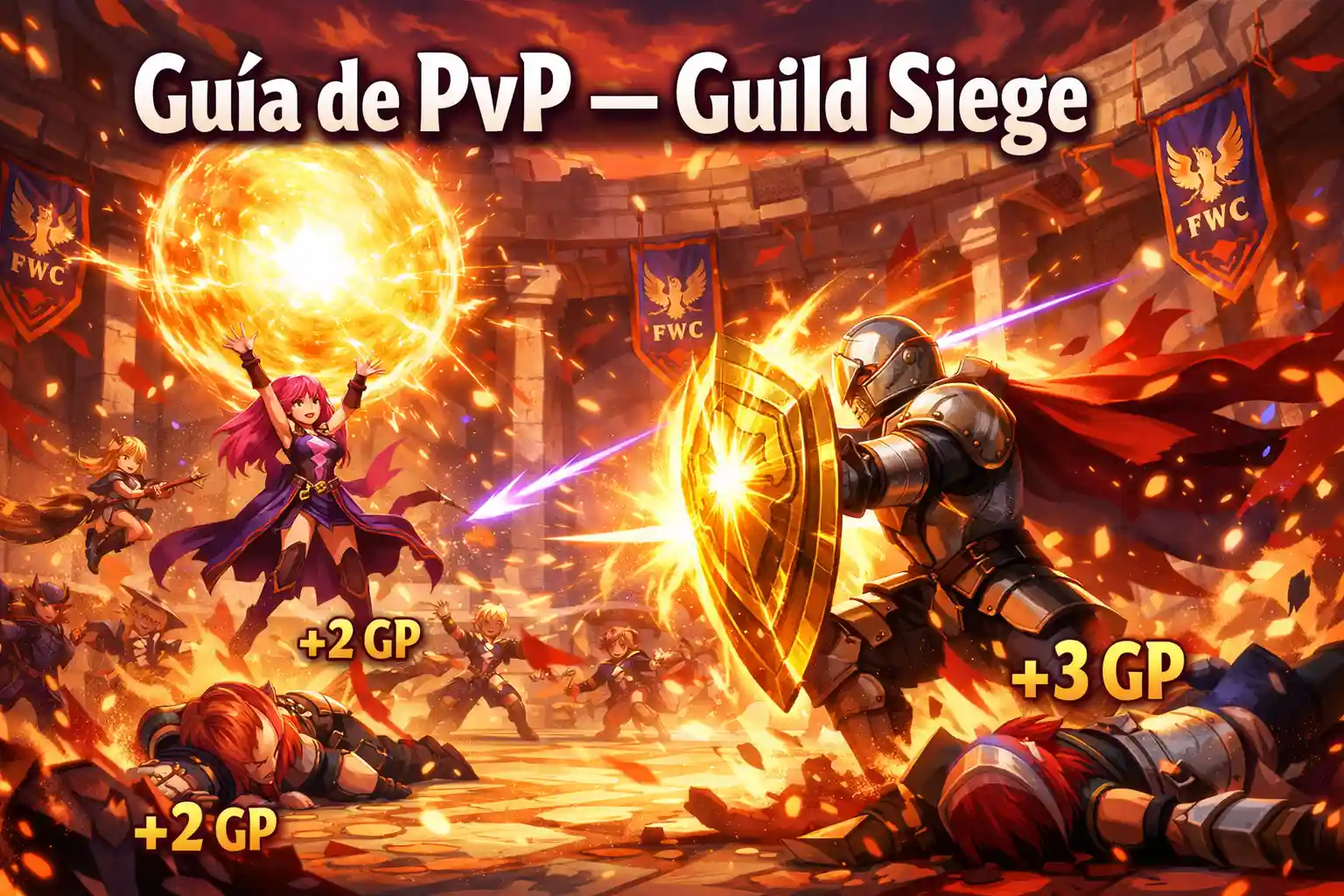 Guía de PvP en Flyff Universe: Cómo Ganar en el FWC y Guild Siege